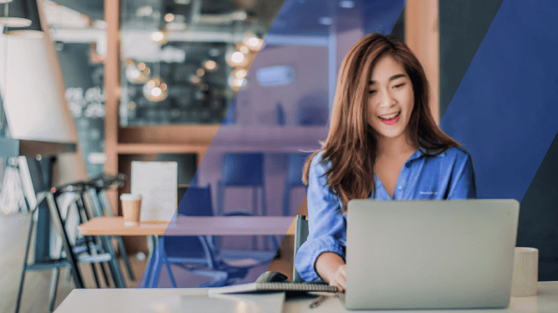 An agent doing content moderation outsourcing services